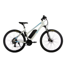 Жіночий електровелосипед E-motion City GT 27,5" 36v 12Ah 500w / рама 19" біло-блакитний