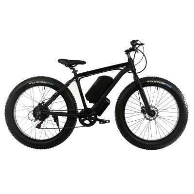 Электровелосипед E-motion Fatbike GT 48V 19Ah 1000W гидравлические тормоза чёрный матовый