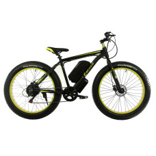 Електровелосипед E-motion Fatbike GT 48V 16Ah 1000W чорно-жовтий