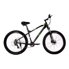Велосипед E-motion MTB F430 27,5"х 3" / рама 19" чорно-зелений