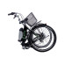 Електровелосипед складний з низькою рамою E-motion 36V 10Ah 350W чорно/зелений