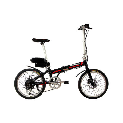 Электровелосипед складной МАКЕ 20" 36V 12Ah 350W / алюминиевая рама 17" красный