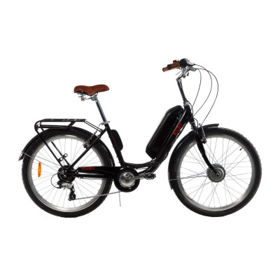 Электровелосипед женский RUBY 36V 14AH 350W передний привод черный