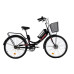 Електровелосипед E-motion складаний з низькою рамою 36V 10Ah 350W чорно-червоний