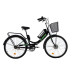 Електровелосипед E-motion складаний з низькою рамою 36V 10Ah 350W чорно-зелений