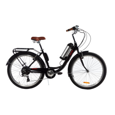 Электровелосипед женский Ruby 36V 10Ah 500W чёрный
