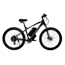 Електровелосипед E-motion 48V 17,5Ah 700W / алюмінієва рама 19" чорно-синій