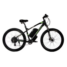 Електровелосипед E-motion 48V 17,5Ah 700W / алюмінієва рама 19" чорно-зелений