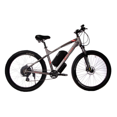 Электровелосипед E-motion 48V 17,5Ah 700W / алюминиевая рама 19" серо-красный