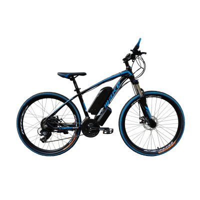 Электровелосипед MAKE 36V 12Ah 500W рама 17"/ 26" чёрно-синий