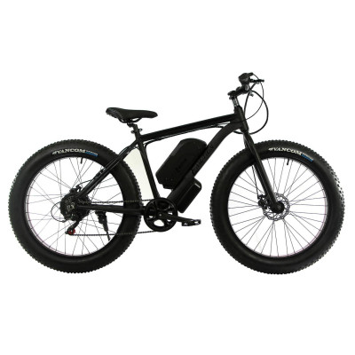 Электровелосипед E-motion Fatbike GT 48v 17,5Ah 1000W c гидравлическими тормозами чёрный матовый