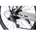 Електровелосипед складний з низькою рамою E-motion 26" 36V 10Ah 350W біло-блакитний