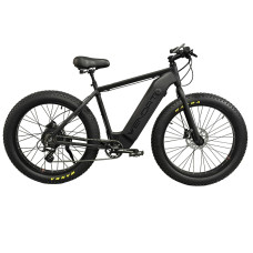 Електровелосипед WENDAT FATBIKE 26" 48V 19Ah 1500W рама 20" гідравлічні гальма зі знімним акумулятором у рамі чорно-матовий