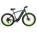 Электровелосипед WENDAT FATBIKE  26" 48V 19Ah 1500W со съёмным аккумулятором в раме черно-зеленый