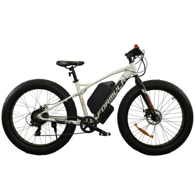 Электровелосипед Fatbike Formula 48v 17Ah 1000W бело-серый