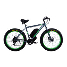 1500W електровелосипед Fatbike Wendat 48v 24Ah з гідравлічними гальмами сіро-зелений