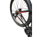 Велосипед гірський E-motion MTB27,5 GT / рама 19" чорно-червоний
