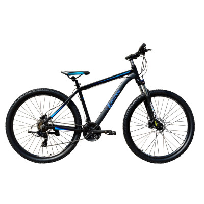 Велосипед гірський E-motion MTB27,5 GT / рама 19" чорно-синій