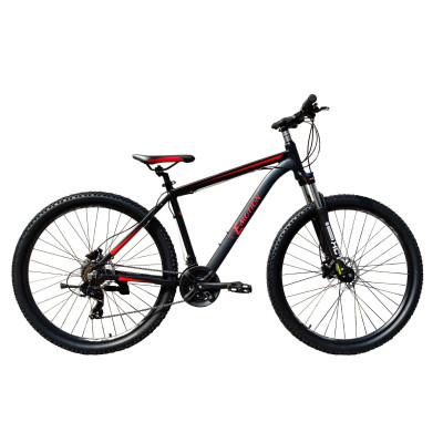 Велосипед гірський E-motion MTB29 GT / рама 21" чорно-червоний