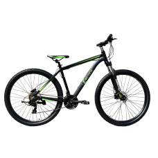 Велосипед гірський E-motion MTB29 GT / рама 21" чорно-зелений