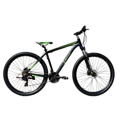 Велосипед гірський E-motion MTB29 GT / рама 21" чорно-зелений