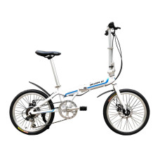 Велосипед складаний Make bike 20 "/ рама 17" білий