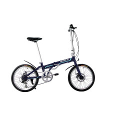 Велосипед складаний Make bike 20 "/ рама 17" синій
