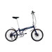 Велосипед складаний Make bike 20 "/ рама 17" синій