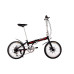 Велосипед складаний Make bike 20 "/ рама 17" чорний