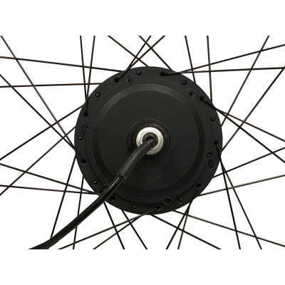 Мотор-колесо редукторное SJ-15H 48v 750W заднее заспицованное