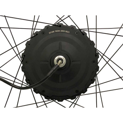 Мотор-колесо редукторное MXUS GDR-19R 48v 700W заднее, заспицованное 