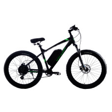 Електровелосипед Wendat MTB 3 27,5" 48V 19AH 750W / РАМА 19"  чорно-зелений
