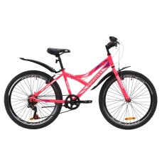 Велосипед ST 24" Discovery FLINT Vbr з крилом Pl 2020 (рожевий)