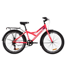 Велосипед ST 24" Discovery FLINT Vbr з багажником зад St, з крилом St 2020 (рожевий)
