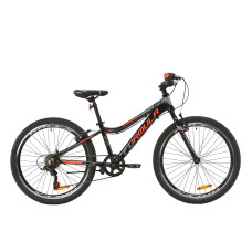 Велосипед AL 24" Formula ACID 1.0 Vbr 2020 (чорно-червоний з сірим)