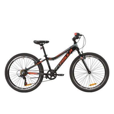 Велосипед AL 24" Formula ACID 1.0 Vbr 2020 (черно-красный с серым) 