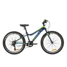 Велосипед AL 24" Formula ACID 1.0 Vbr 2020 (індиго з салатовим і блакитним)
