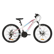 Велосипед AL 24" Formula BLACKWOOD 2.0 AM DD 2020 (біло-фіолетовий з блакитним)