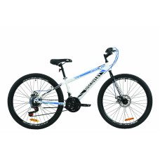Велосипед ST 26" Discovery ATTACK DD 2020 (біло-чорний з синім)