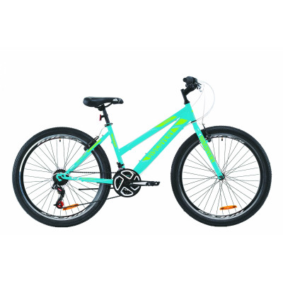 Велосипед ST 26" Discovery PASSION Vbr 2020 (голубой с зеленым) 