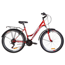 Велосипед 26" Formula OMEGA AM 14G Vbr St з багажником зад St, з крилом St (червоний)
