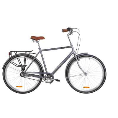 Велосипед 28" Dorozhnik COMFORT MALE планет. (серый) 