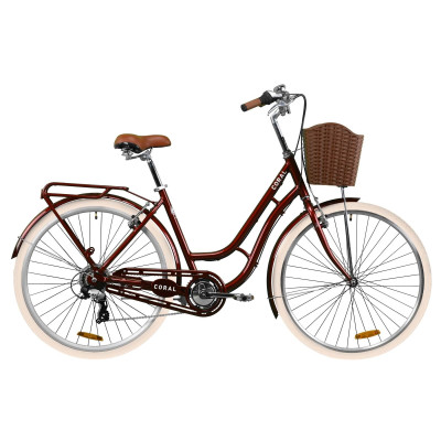 Велосипед 28" Dorozhnik CORAL (рубиновый) 