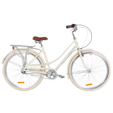 Велосипед 28" Dorozhnik SAPPHIRE 14G планет. Al з багажником зад AI, з крилом St 2019 (бежевий)