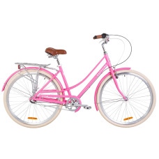 Велосипед 28" Dorozhnik SAPPHIRE 14G планет. Al з багажником зад AI, з крилом St 2019 (сакура)