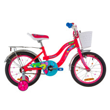 Велосипед 16" Formula FLOWER 14G St з багажником зад St, з крилом St 2019 (рожевий)