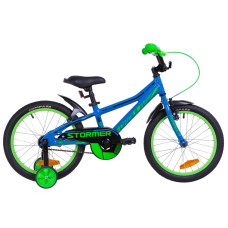Велосипед 18" Formula STORMER 14G Al з крилом Pl 2019 (синій)