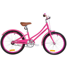 Велосипед 20" Dorozhnik OLIVIA 14G St з крилом St 2019 (рожевий)