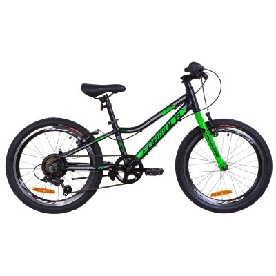 Велосипед 20" Formula ACID 1.0 14G Vbr Al 2019 (черно-зеленый) 