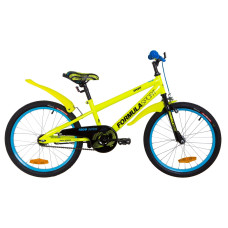 Велосипед 20" Formula SPORT 14G St з крилом Pl 2019 (жовтий)